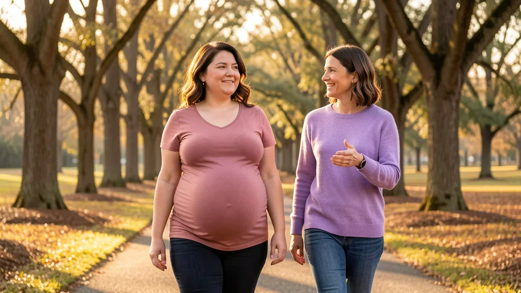 A doula supporting an expectant mom in Atlanta: Georgia birth support and doula care