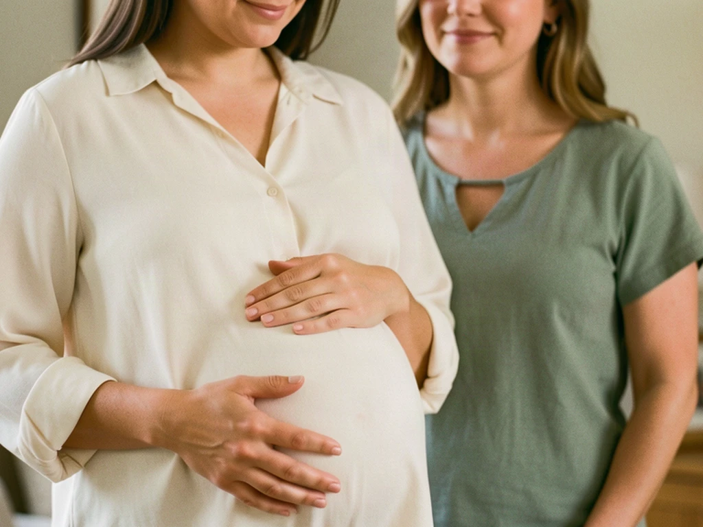 A doula supporting an expectant mom in Bakersfield: CA birth support and doula care