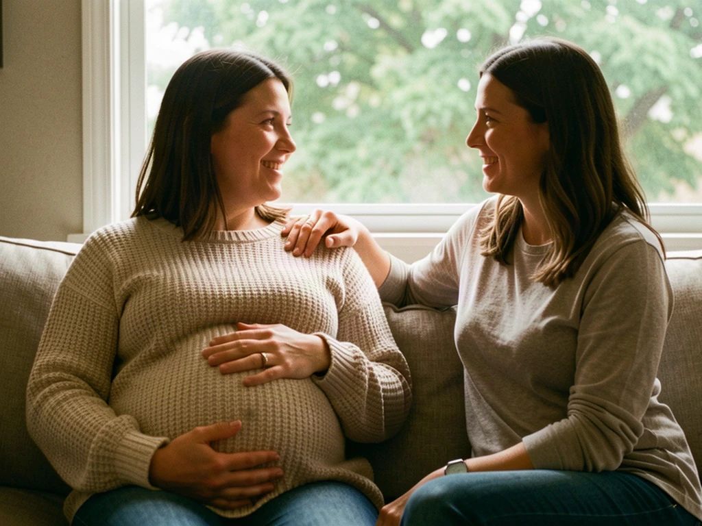 A doula supporting an expectant mom in Elk Grove: Sacramento-area birth support and doula care