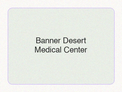 Banner Desert Medical Center hospital