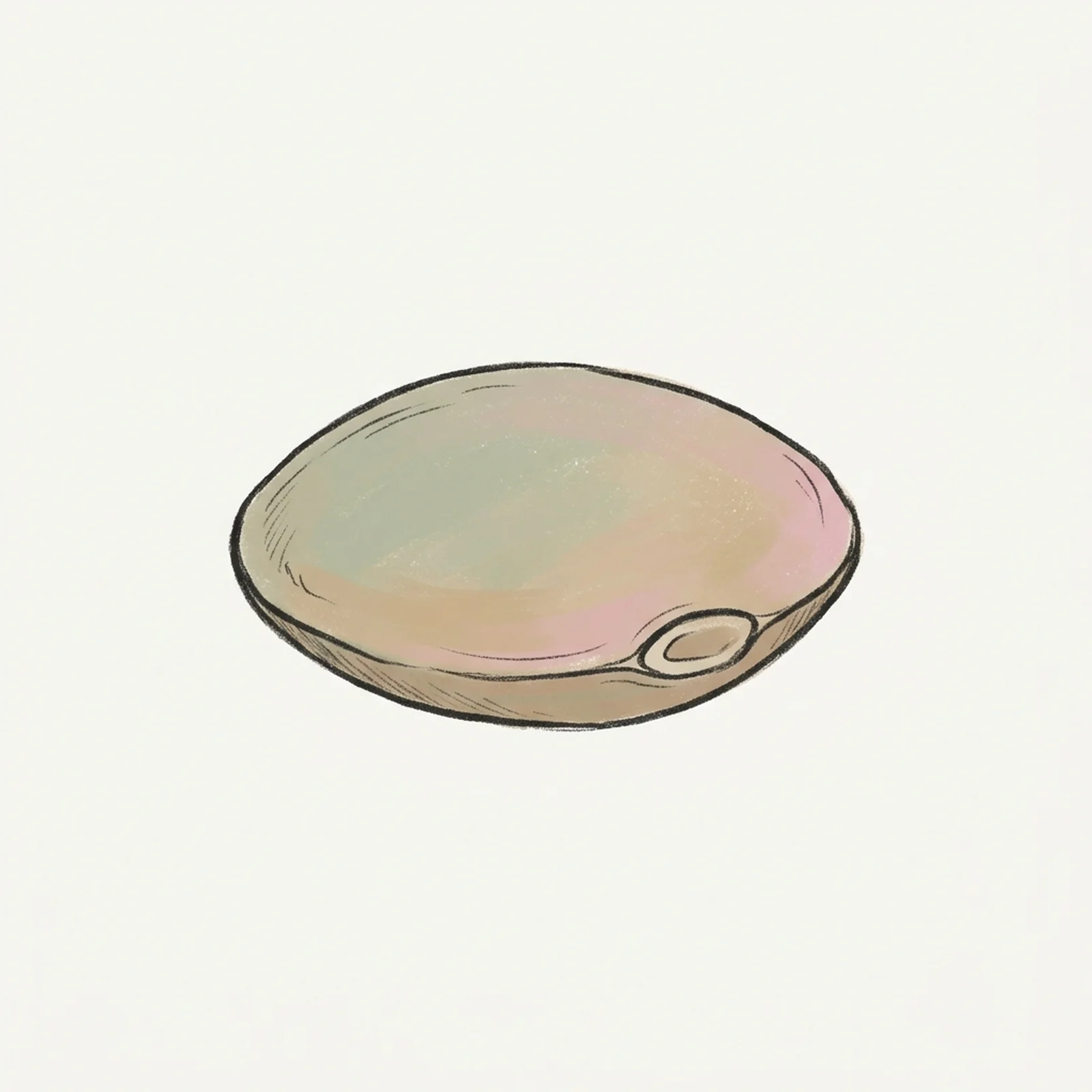 Week 6 pregnancy illustration — As small as a lentil