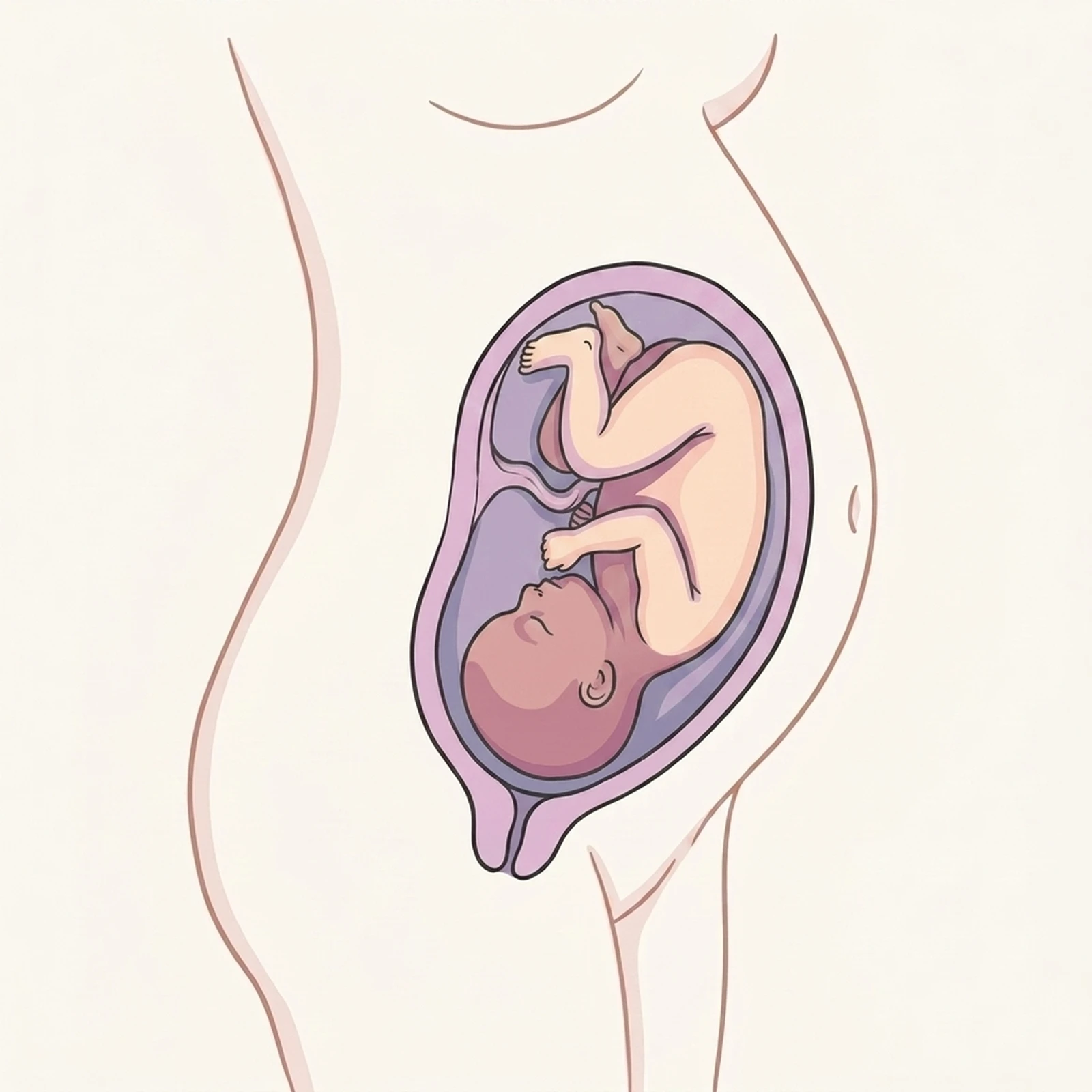 Week 29 pregnancy illustration — Rapid weight gain begins