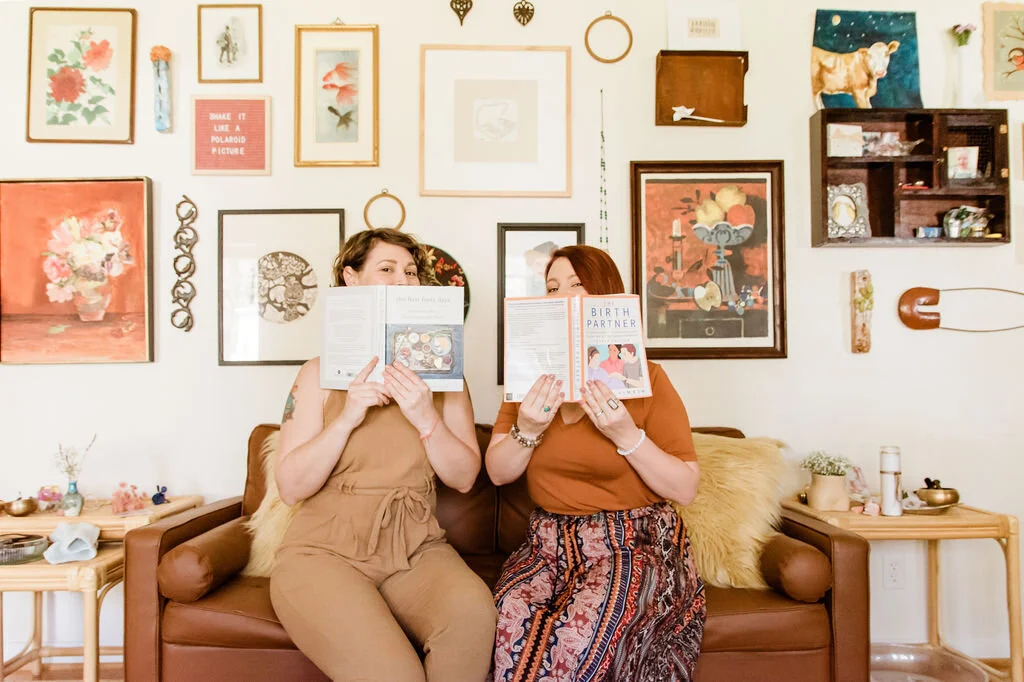 Lauren Hise & Courtney, doula