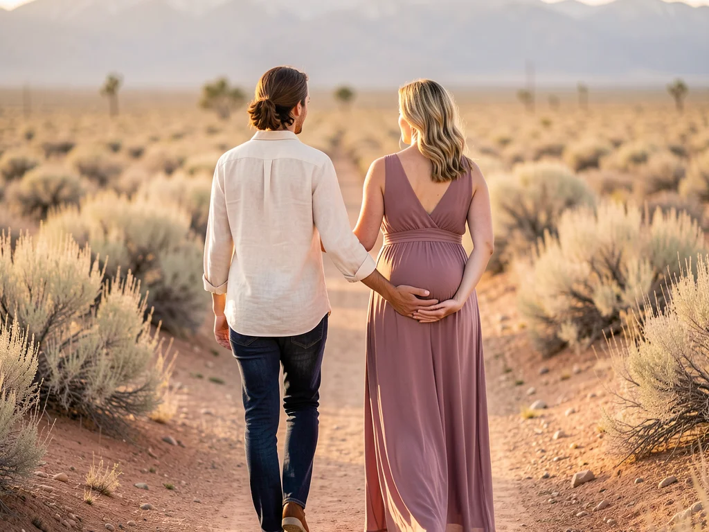 A doula walking alongside an expectant mom, offering continuous labor support